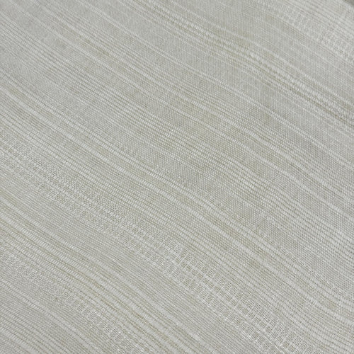Close-up of the delicate texture of a lightweight Solid White Thai silk scarf, showcasing its elegant simplicity.